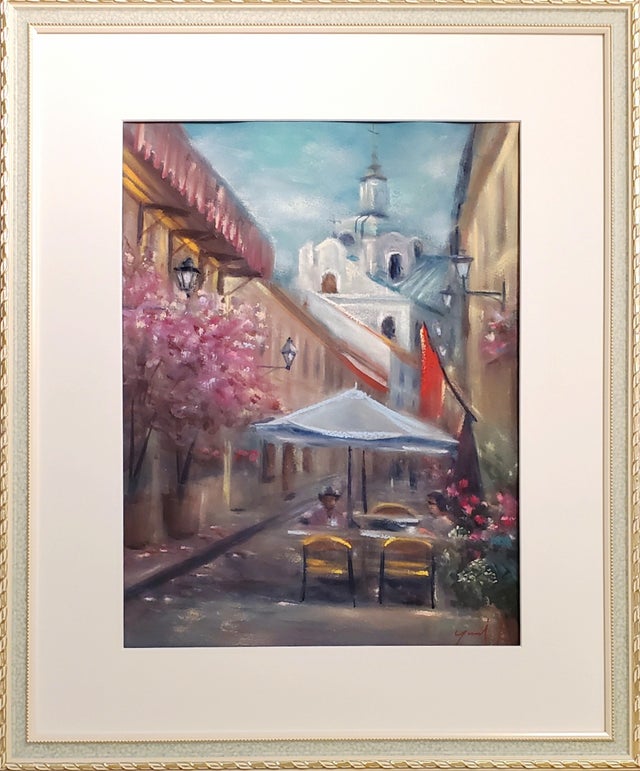 ま*ゆ様 じーっと見つめて　　絵画原画 公式ショップ・Yumi Kohnoura(神之浦由美)・絵画作品 | JESUS