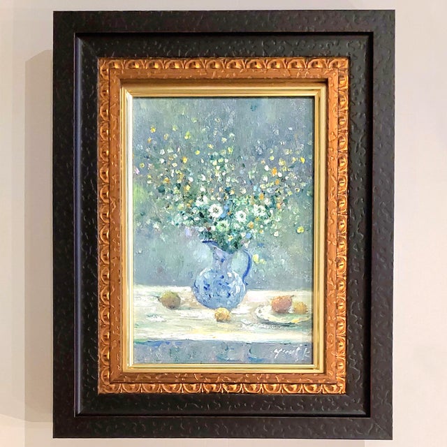 掛軸)薬師寺貫主安田暎胤 天下春賛 川人勝延 梅に鶯画 横物 【公式通販】